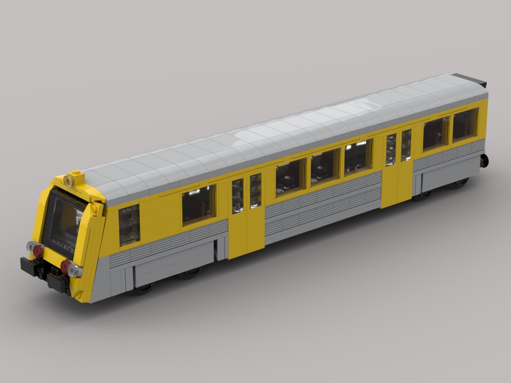 LEGO MOC SNCF Rame Regionale Reversible (yellow/Lorraine) by Mario´s ...
